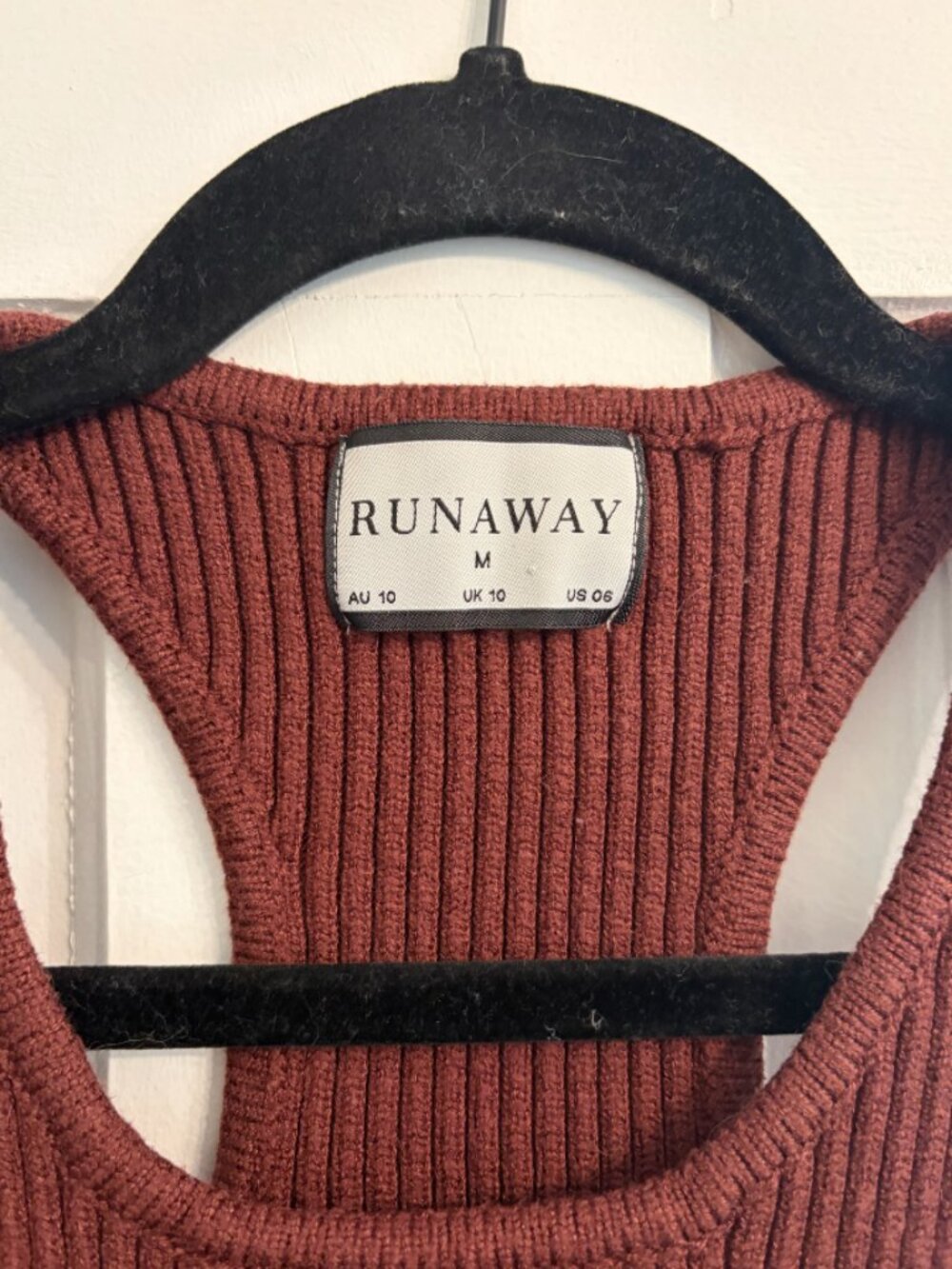 Runaway The Label Brown Two-Piece Ribbed Set - Picture 3 of 6